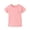 Pink, variant on NOLDARES Girls Short Sleeve T Shirts Kids Summer Crewneck Tops Basic Tees(Orange,8-9 Years)