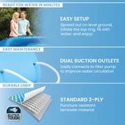 Intex 18 x 4 Foot Inflatable Round Outdoor Above Ground Swimming Pool Set