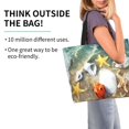 thumbnail image 2 of Disketp Seashell On The Beach Bolsa Tote Estampada para Mujer, Bolso de Hombro y de Mano para Compras y Viajes, 2 of 8
