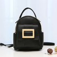 thumbnail image 3 of LinYooLi Big Capacity Women Backpack Fashion Color Matching Small Backpack Ladies Shoulder Crossbody Bag Soft Leather Female Mini, 3 of 6