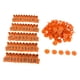 thumbnail image 2 of Etiqueta para oreja grande con 100 números para animales, ovejas, cerdos, vacas y ganado naranja, 2 of 9