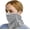 Gray, variant on Gaiter Balaclava Mask Running Wrap for Men Women | Seamless Seasonless UV Sun Protection |