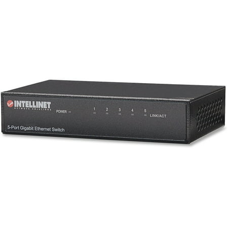 UPC 766623530378 product image for Intellinet 530378 5-Port Gigabit Desktop Ethernet Switch | upcitemdb.com