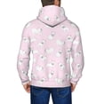 thumbnail image 5 of Zip Up Hoodies for Men - Cute French Bulldog Pink Long Sleeve Comfrt Men'S Fashion Hoodies & Sweatshirts, Jackets for Men Hoodies Pullover Clothing Clothes with Pouch, 5 of 5
