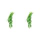 thumbnail image 3 of Monstrate Fabricado con exquisita artesanía y alta simulación, plantas artificiales colgantes en planta blanca. Type1 NO1, 3 of 6