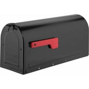 Architectural Mailboxes Post Mounted Mailbox with Adjustable Flag