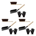 thumbnail image 4 of Yuarrent Fireplace Tools Hearth Brush Set Gloves for Wood Burner Firepit Type1 NO1, 4 of 5