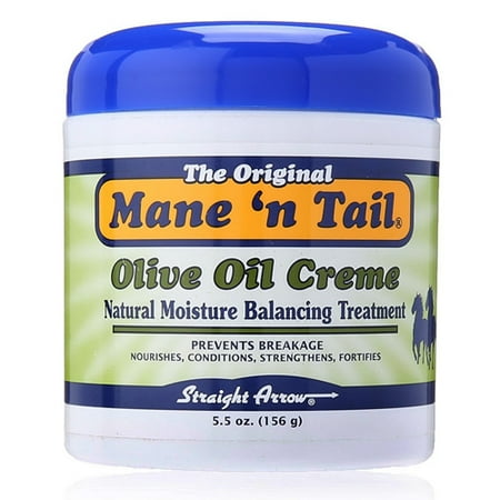 Mane N Tail Straight Arrow Olive Oil Original Hair Creme, 5.5 (Best Mane N Tail Product For Hair Growth)
