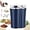 Blue, variant on Household Superfine Grinder - Multi-Grain Blending & Powdering Machine, One-Touch Electric Grinderwith Stainless Steel Blade for Coffee Beans, Spices, Nuts, Herbs, and Grains (Blue,1Pcs)