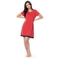 thumbnail image 2 of Fruit of the Loom Women's Soft and Breathable Pajama Sleepshirt, Sizes S-5X, 2 of 8