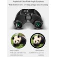 thumbnail image 2 of 10x25 Binoculars - Low Light, Night Vision, Portable, High Magnification, Camping, High Definition, 2 of 7