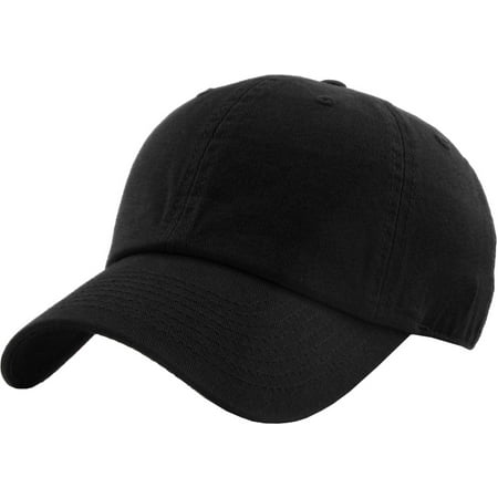 Aptoco Washed Solid Cotton Dad Hat Adjustable Baseball Cap Polo Style