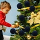 thumbnail image 4 of Set de adornos para bailes de Navidad en dos paquetes | Decoraciones festivas de 10 cm grandes con flocas, rojo, blanco, verde, naranja, marrón azul | Decoración ligera y duradera para árbol de, 4 of 6