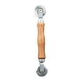 thumbnail image 1 of AMLESO Screen Roller Tool Durable Portable Wooden Handle Professional Spline Roller Metal Wheels, 1 of 6