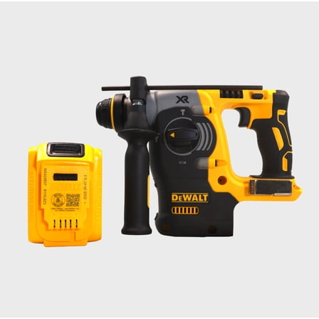 DEWALT 20V MAX XR Brushless 1” SDS Plus Rotary Hammer – Cordless Rotary Hammer Kit, 3-Mode, 2.1 Joules Impact Energy, SHOCKS Active Vibration Control, With 20V MAX XR 5.0Ah Lithium-Ion Battery