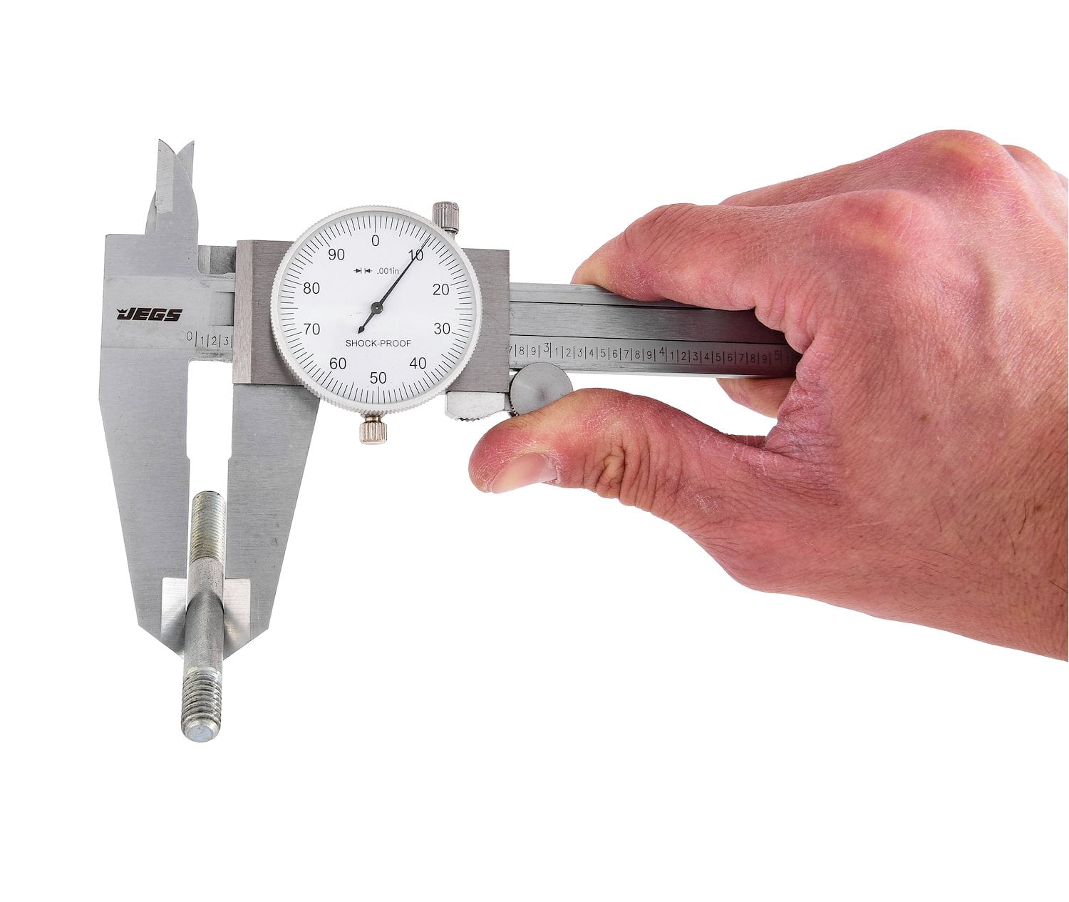 JEGS Dial Caliper with Case [0-12 in. Range]
