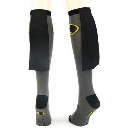 Batman Suit Up Crew Socks With Cape