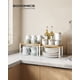 thumbnail image 1 of SONGMICS Estante para Especias, Juego de 2, Organizador de Armario, Especiero de Cocina Extensible, Blanco y Natural, 1 of 6