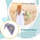 thumbnail image 4 of Minnieouse Turbante africano nudo estilo bohemio protección solar banda ancha accesorios moda sombreros pérdida Bonnet mujeres diademas verde Type3 NO3 Minnieouse AP011267-07B, 4 of 6
