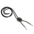 thumbnail image 1 of 2x Bolo Tie Rodeo Cowboy PU Leather Star Colgante, 1 of 8