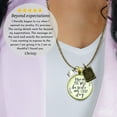 thumbnail image 3 of Mom Remembrance Angel Necklace You Walk Gutsy Goodness Female Adult Bronze Metal Jewelry, 3 of 8
