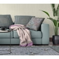 thumbnail image 7 of Glory of Flowers Peacock Throw Pillow with Removable Cover in Gray Yellow 16x16, 7 of 7