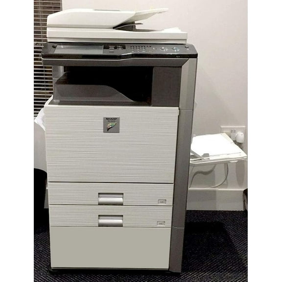 Sharp MX‑4101N Color Multifunction Printer Copier Scanner with ADF, 1200 × 1200 dpi, 80 GB HDD – High Capacity Office MFP