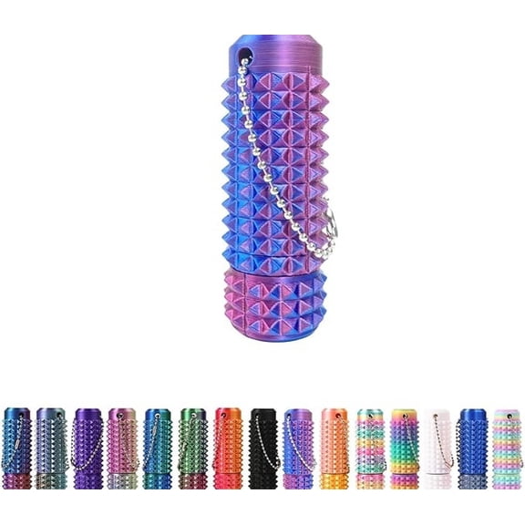 Portable stress-relieving keychain, 3D printed sensory keychain, helps relieve anxiety and stress, suitable for stress relief - keychain pendant.