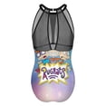thumbnail image 5 of Rugrats One-Piece Swimwear Sexy Mesh Monokini Swimsuit with Detachable Padding Bathing Suit Swimdress XL, 5 of 7