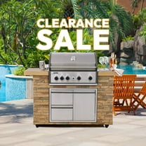 Pro Elite 5B Golden White Q Island Grill