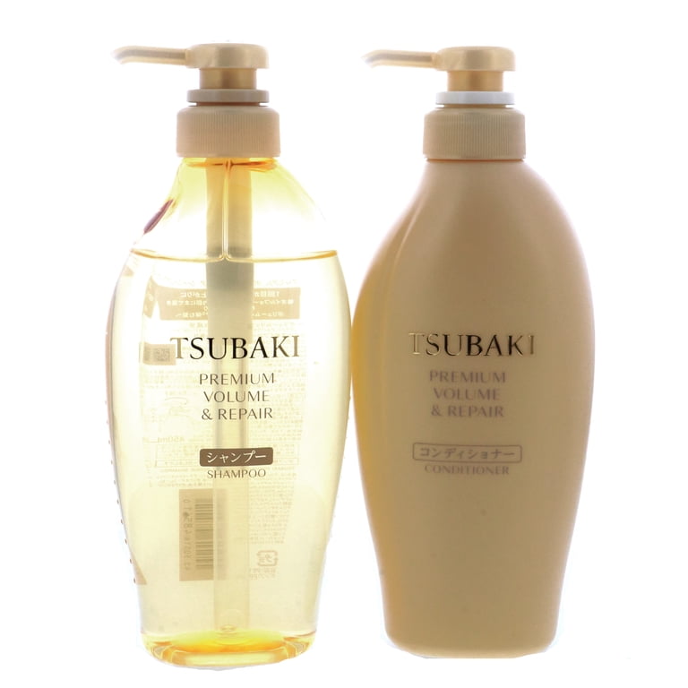 Shiseido Tsubaki Volume and Repair Shampoo and Conditioner, 15.21