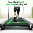 thumbnail image 4 of Foldable Treadmill, Dprodo 2-in-1 Walking Pad 3.0HP Under Desk Treadmill, Widened 18.1 inche Running Belt,Speeds 0.5-8Mph Exercise Treadmill 350 lbs Capacity with App Connection, Remote, 4 of 12