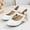 White, variant on Zecgelong Girls Low Heel Bow Party Performance Shoes Little Kid Big Kid 5-13 Years Breathable Casual Footwear