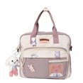 thumbnail image 3 of Mochila de hombro Kawaii para estudiantes japoneses coreanos bolso escolar de Likrtyny  nailon de Color bandolera de viaje para chica bonita, 3 of 9