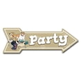 thumbnail image 1 of SignMission P-ARROW12-999682 Panneau Flèche de Fête 12 x 36 Po. de Large, 1 of 4