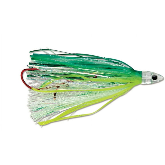 Luhr Jensen Flash Fly (Everglo Lucky Charm) 4-1/8"