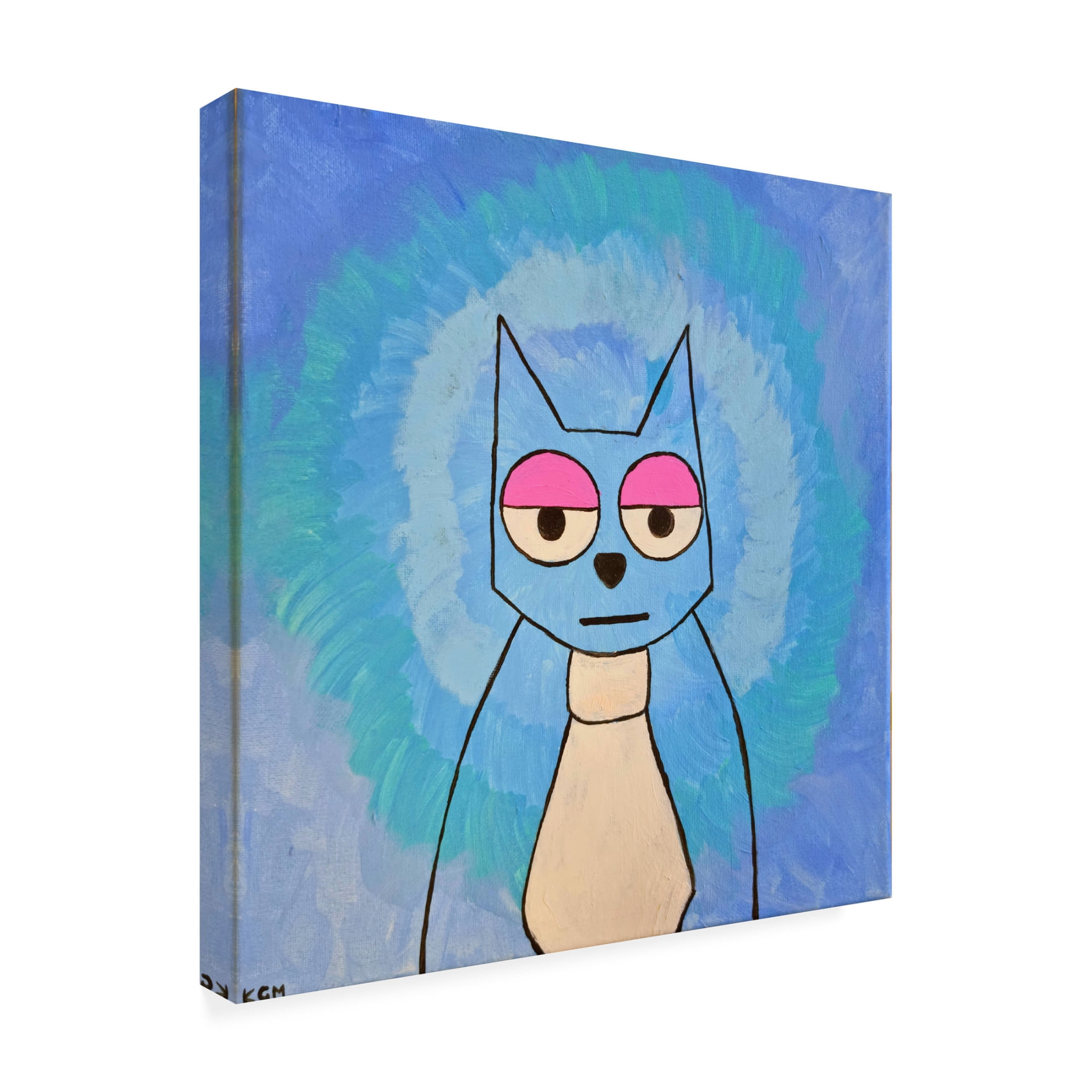 Trademark Fine Art Gulnara Khamitova  Cat Canvas Wall Art