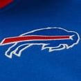 thumbnail image 4 of Men's Royal Buffalo Bills  Courtside Fleece Full-Snap Hoodie, 4 of 5