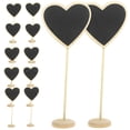 thumbnail image 2 of 12Pcs Small Announcement Boards Small Blackboards Wooden Message Boards Desktop Message Boards, 2 of 8