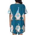 thumbnail image 3 of Rocae Nurse Doctor Gnomes for Two Piece Sleepwear Pajamas Sets for Women Soft Short-Sleeved Pjs with Lounge Shorts Small, 3 of 9