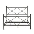 thumbnail image 2 of Beaumont Lane Queen X Metal Bed in Black, 2 of 5