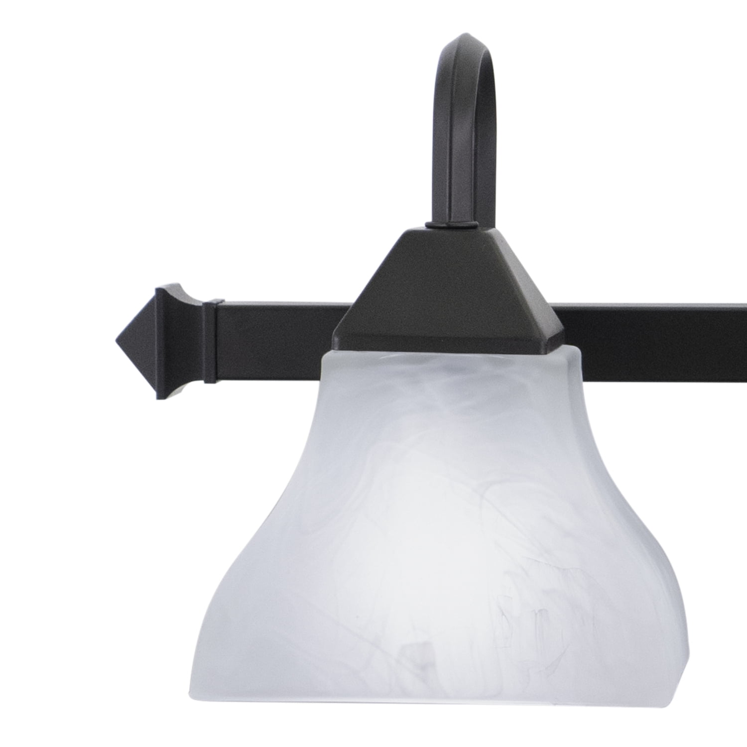 3 Light Bathroom Vanity Light - Bronze Finish - Modern Vanity Lighting Fixture
