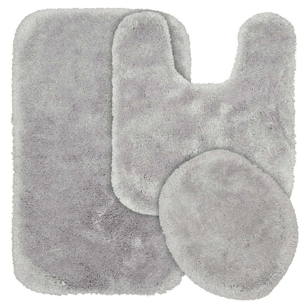 Garland Rug Finest Luxury 3 Piece Ultra Plush Washable Bath Rug Set