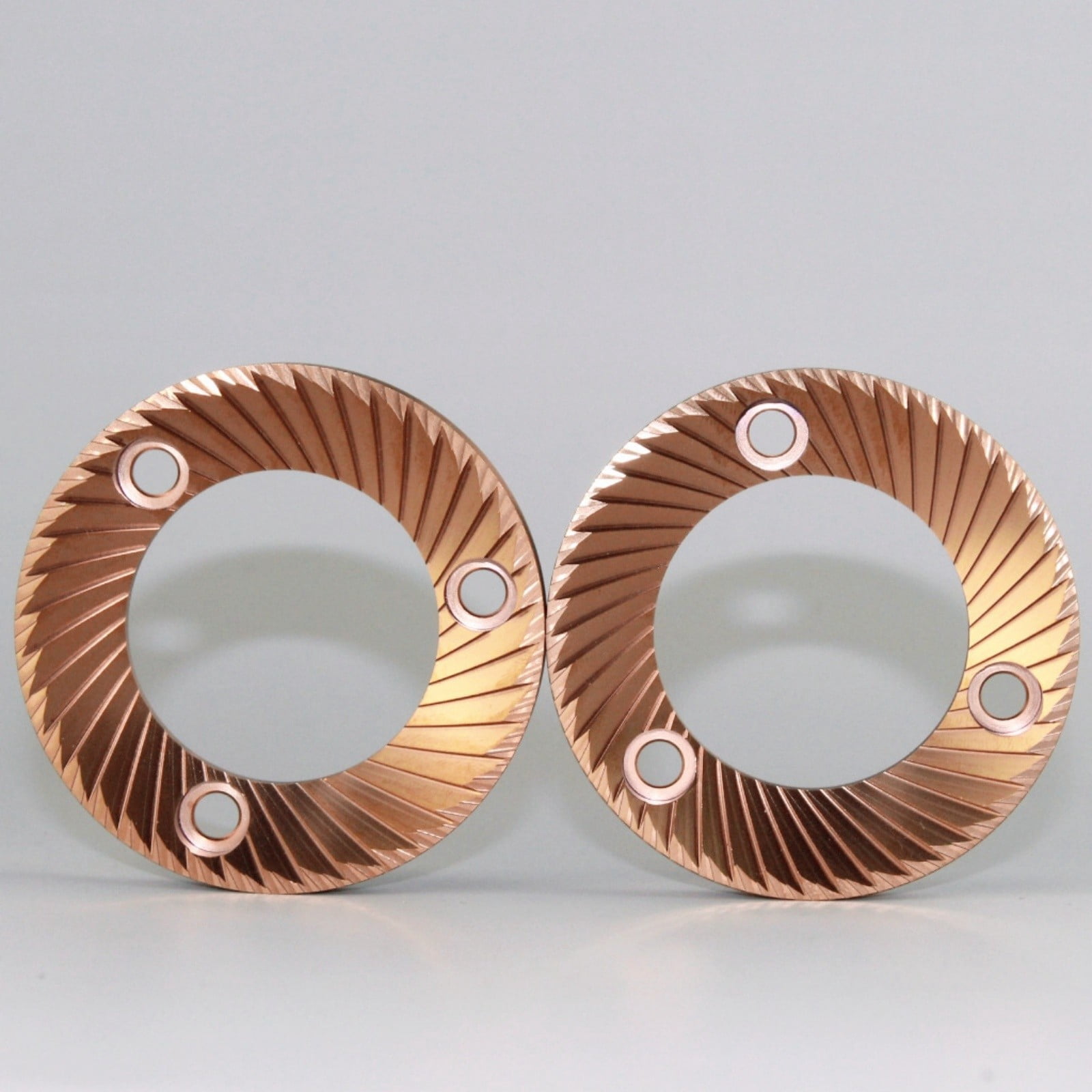 64mm Titanium-Coated Flat Burr Set, Replacement Burrs Compatible with DF64 / DF64P / DF64N / DF64E / DF64V Coffee Grinders