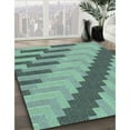 thumbnail image 2 of Ahgly Company Indoor Rectangle Patterned Hazel Green Area Rugs, 4' x 6', 2 of 6