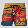 thumbnail image 1 of ICHUANYI Clearance Men Drawstring Casual Printed Beach Work Casual Trouser Shorts Pants(Yellow, XXXXXL) Ichuanyi Ichuanyi, 1 of 3