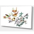 thumbnail image 2 of Designart Tropical Flowers and Birds, 2 of 3
