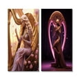 thumbnail image 2 of Designart "Musical Myth Harp-Playing Mythical Woman I" Music Wall Art Set Of 2 - Traditional Pink Gallery Wall Set For Home Decor, 2 of 6