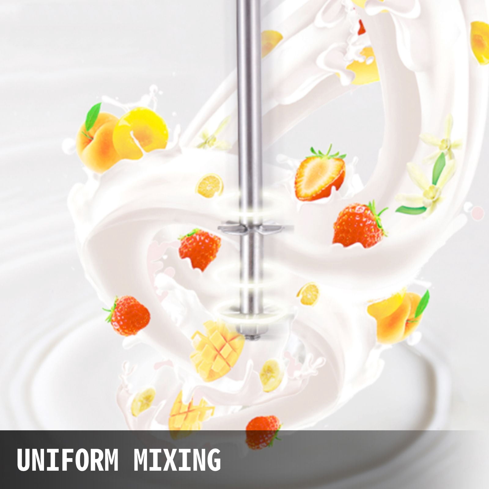 180W Electric Milkshake Maker with Dual Speed, 18,000 RPM, 800ml Stainless Steel Cup, Microswitch Safety, for Milk Tea Coffee Shops