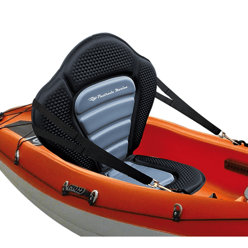 Pactrade Marine Adjustable Padded Deluxe Kayak Seat Detachable Back